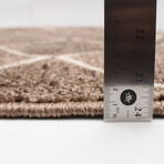 Rhea // Chocolate Rug (5'7"L x 3'11"W)