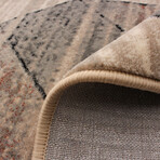 Brea // Beige + Black Rug (10'0"L x 7'10"W)