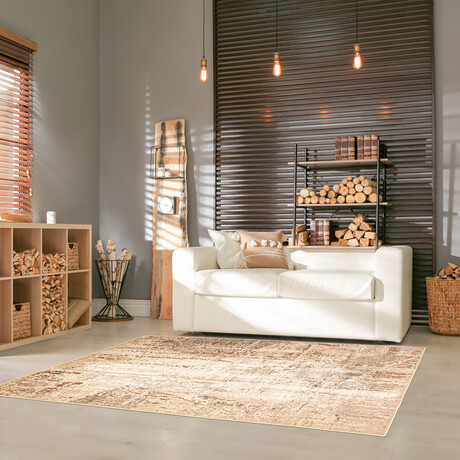 Tatum // Beige + Taupe Rug (10'0"L x 7'10"W)