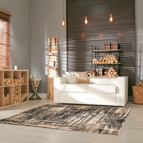 Urbana // Gray Rug (10'0"L x 7'10"W)