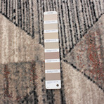 Brea // Beige + Black Rug (10'0"L x 7'10"W)
