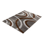 Viola // Dark Gray Rug (5'7"L x 3'11"W)