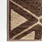 Rhea // Chocolate Rug (5'7"L x 3'11"W)