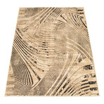 Elka // Beige + Black Rug (10'0"L x 7'10"W)