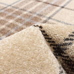 Burburry // Tan Rug (5'7"L x 3'11"W)