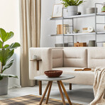 Burburry // Cream Rug (5'7"L x 3'11"W)