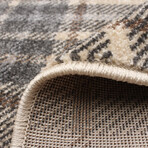 Burburry // Cream Rug (5'7"L x 3'11"W)