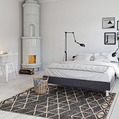 Rhea // Gray Rug (5'7"L x 3'11"W)