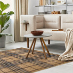 Burburry // Caramel Rug (5'7"L x 3'11"W)