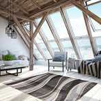 Teagan // Dark Gray Rug (5'7"L x 3'11"W)