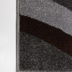 Viola // Dark Gray Rug (5'7"L x 3'11"W)