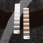 Viola // Dark Gray Rug (5'7"L x 3'11"W)