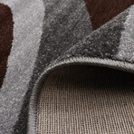 Viola // Dark Gray Rug (5'7"L x 3'11"W)