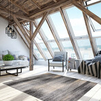 Priti // Gray Rug (5'7"L x 3'11"W)