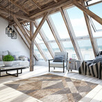 Simone // Tan Rug (5'7"L x 3'11"W)