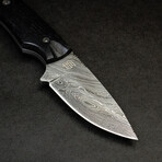 Boone Damascus Steel Skinner With Tali Wood Handle