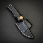 Boone Damascus Steel Skinner With Tali Wood Handle