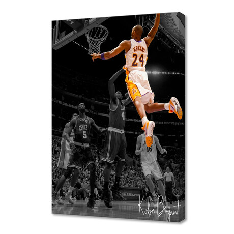 Kobe Bryant // Basketball (12"H X 8"W x 0.75"D)