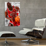Michael Jordan I // Basketball (12"H X 8"W x 0.75"D)