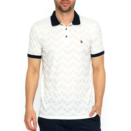 Greg Short Sleeve Polo Shirt // White (S)