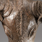 Genuine Bronze Bull Mask