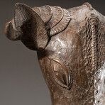 Genuine Bronze Bull Mask