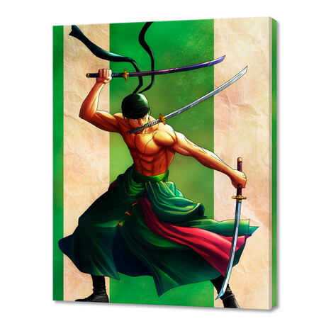 Zoro (10"H x 8"W x 0.75"D)