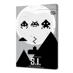 Space Invader // Poster (12"H x 8"W x 0.75"D)