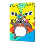 Party Time IV (12"H x 8"W x 0.75"D)