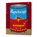 Superman // Supersoup Series (10"H x 8"W x 0.75"D)