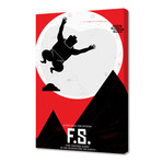 Flying Sumo // Et Poster (12"H x 8"W x 0.75"D)