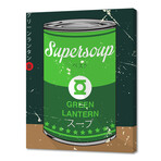 Green Lantern // Supersoup Series (10"H x 8"W x 0.75"D)