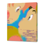 Miyazaki Glitch // Ponyo (10"H x 8"W x 0.75"D)