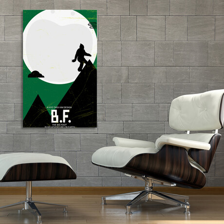 Sasquatch // Poster (12"H x 8"W x 0.75"D)