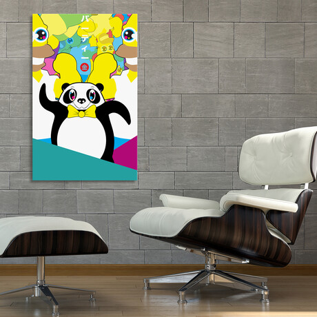 Party Time II (12"H x 8"W x 0.75"D)