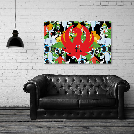 7 Deadly Sins // Wrath (8"H x 12"W x 0.75"D)