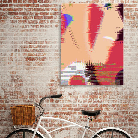 Miyazaki Glitch // Princess Mononoke (10"H x 8"W x 0.75"D)