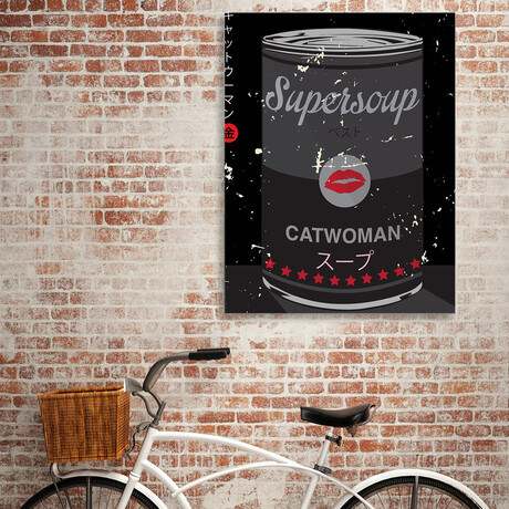 Catwoman // Supersoup Series (10"H x 8"W x 0.75"D)