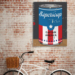 Captain America // Supersoup Series (10"H x 8"W x 0.75"D)
