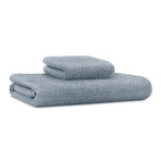Towel Sets // Blue (1 Bath Towel + 1 Hand Towel)