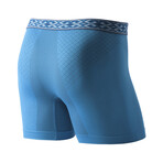 Stoked Ikatit Boxer Briefs // Turquoise (Small)