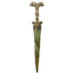Luristan Bronze Dagger Ancient Near East // Iran. Ca. 1st Millennium B.C. // 14.25”L