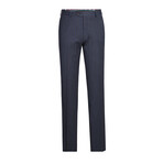 Slim Fit 2-Piece Striped Wool-Blend Suit // Navy (36R)