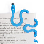 Wally Bookworm // Clip Bookmark (Red)