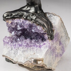 The Protection Tree // Custom Genuine Amethyst Clustered Gemstone Tree on Amethyst Matrix // V4