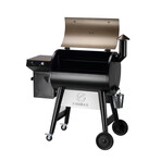 Z Grills 8 in 1 Wood Pellet Grill // Backyard Warrior + 20LB Oak Wood Pellets (Bronze + Black)