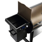 Z Grills 8 in 1 Wood Pellet Grill // Backyard Warrior + 20LB Oak Wood Pellets (Bronze + Black)