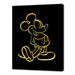 Mickey Mouse // Gold Series (10"H x 8"W x 0.75"D)