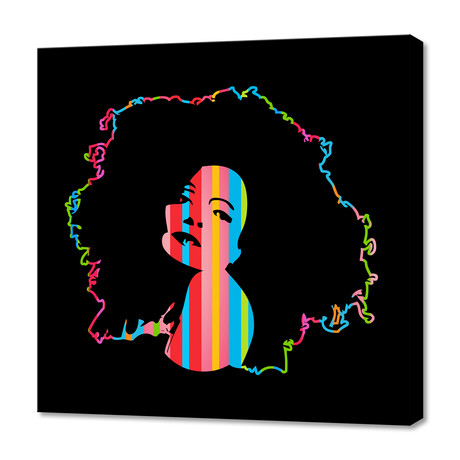 Diana Ross (12"H x 12"W x 0.75"D)