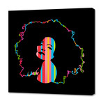 Diana Ross (12"H x 12"W x 0.75"D)